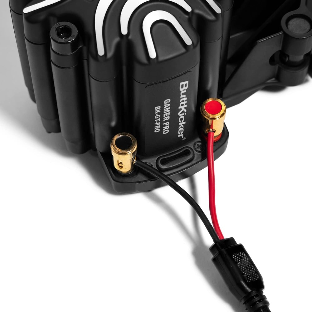 Buttkicker Gamer PRO transducer power wiring 
