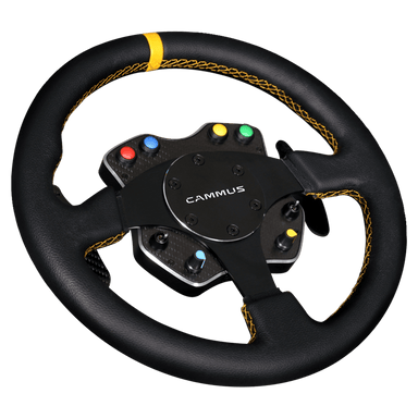 Cammus GT1 Racing Wheel Side View with Wheel Hub