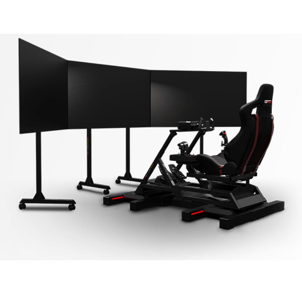 Next Level Racing Free Standing Triple Monitor Stand Supports 3 x 32- 65-1