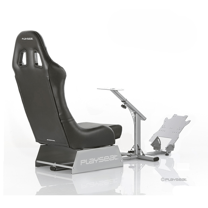 Rear side view of the Playseat Evolution in Black