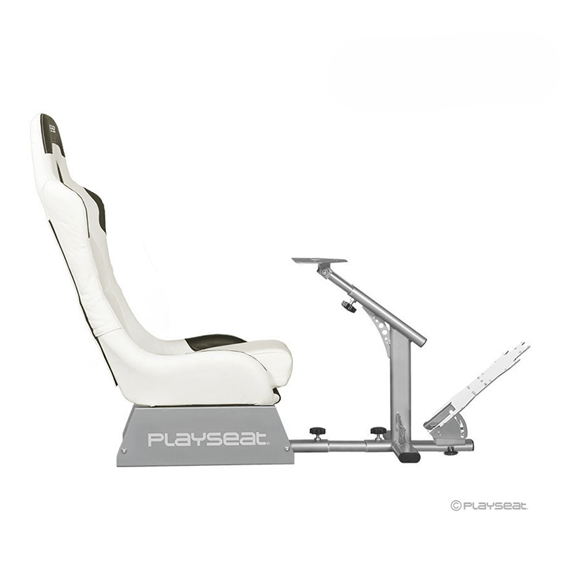 Side view of the Playseat Evolution in white