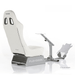 Rear side view of the Playseat Evolution in white