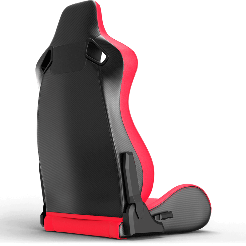 Trak Racer Recliner Seat Red