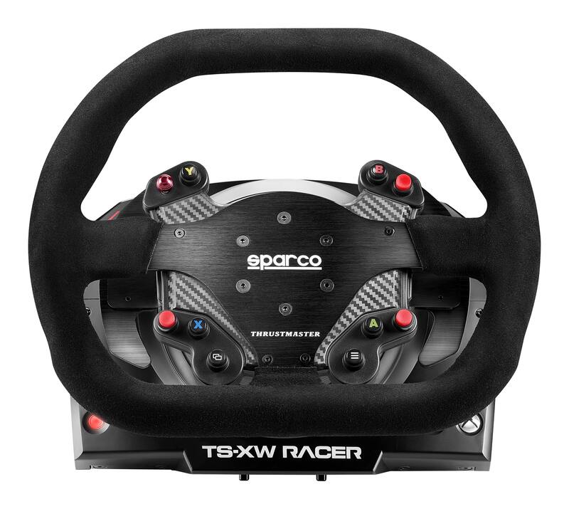 Thrustmaster Sparco Wheel Front View of the wheel close up 