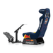 Angled rear view of the Evolution Pro Redbull Edition full assembled and with no control peripherals
