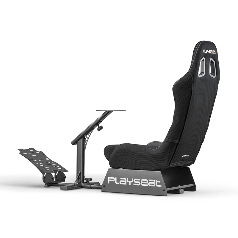 Rear side view of the Playseat Evolution in Actifit Black