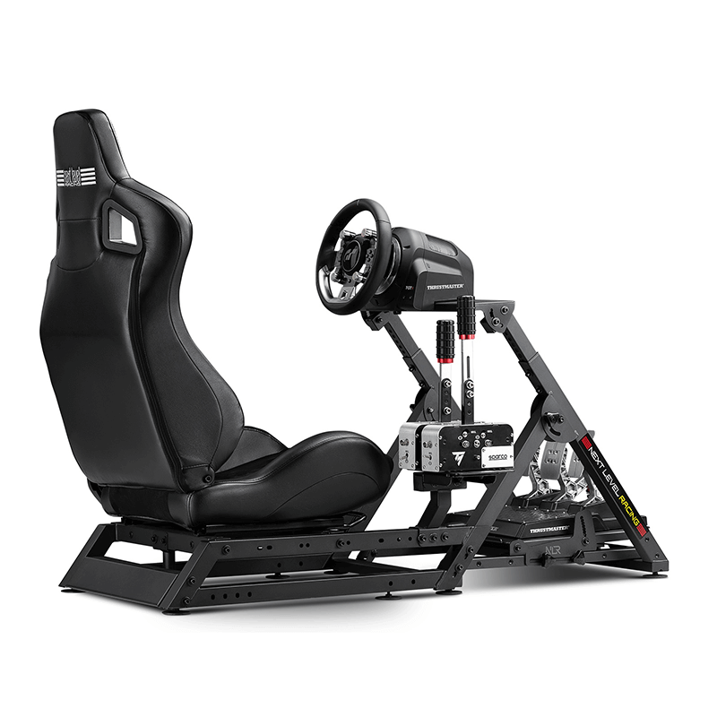 Next Level Racing Wheel Stand 2.0 with GT Racing seat attachment